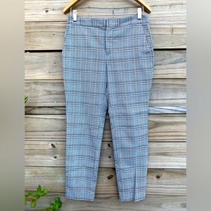 Zara Plaid Trouser Pants Size 4